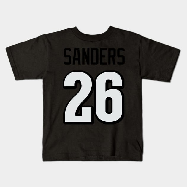 Miles Sanders Carolina Dots Kids T-Shirt by Cabello's